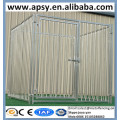 Heavy duty 5&#39;x9&#39;x6 &#39;pitch 3 &quot;gaiolas para animais de estimação barra redonda soldada animal canis run fora portátil cão playpens